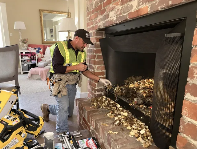 Safe screening installation by Scituate Chimney Sweep in Scituate, MA