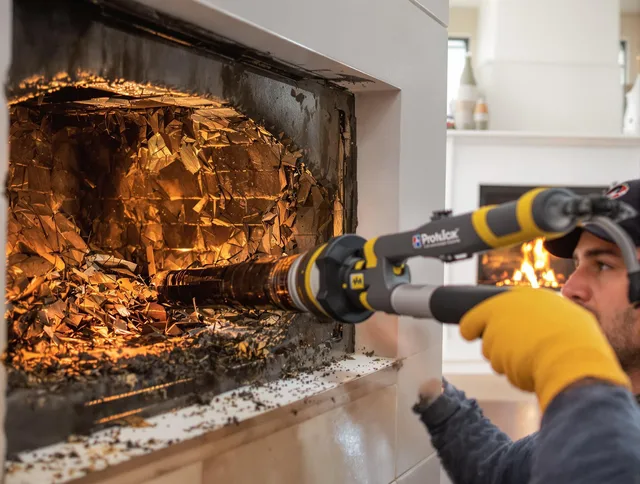 Professional chimney cleaning by Scituate Chimney Sweep in Scituate, MA