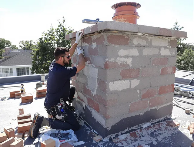 Advanced chimney repair process by Scituate Chimney Sweep in Scituate, MA