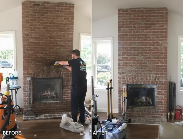 Finished chimney sweeping service by Scituate Chimney Sweep in Scituate, MA